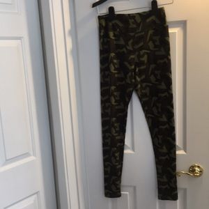 Geometric camo Lularoe leggings